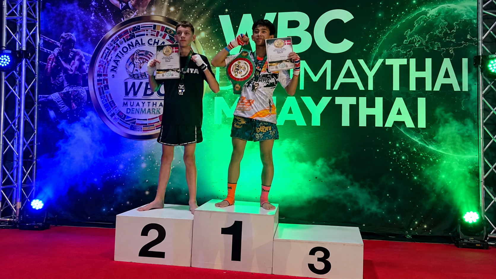 WBC Muay Thai-logo for Milas Pathhamangs juniormesterskab